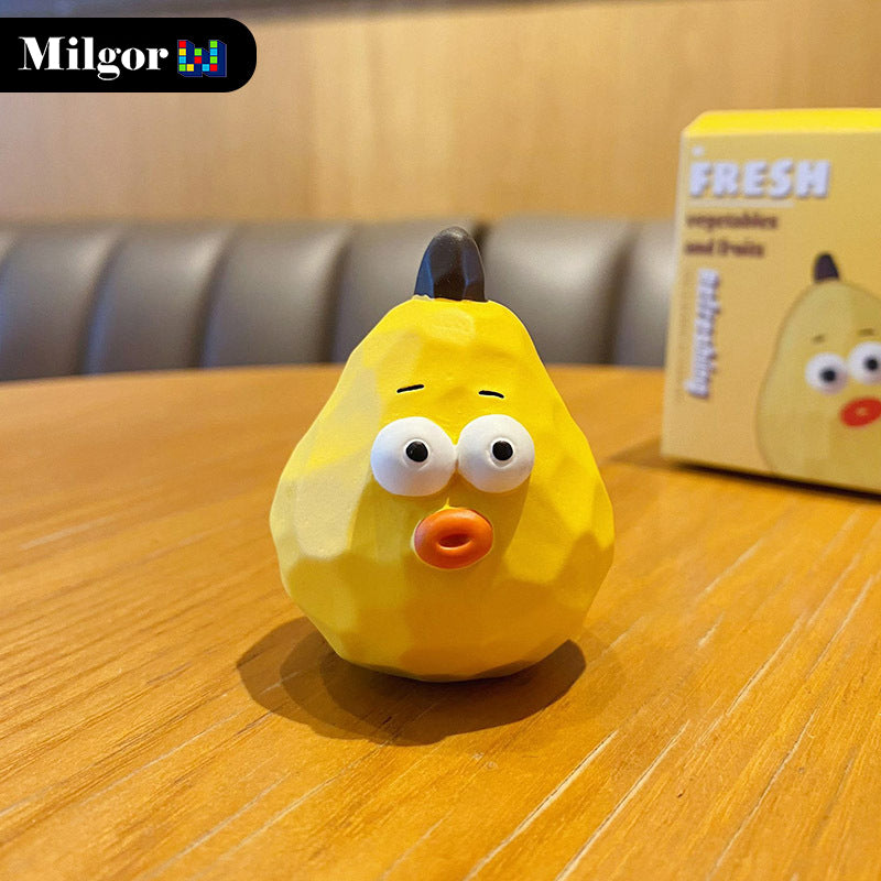 Cute Fruits and Vegetables Blind Boxes Desktop Decoration