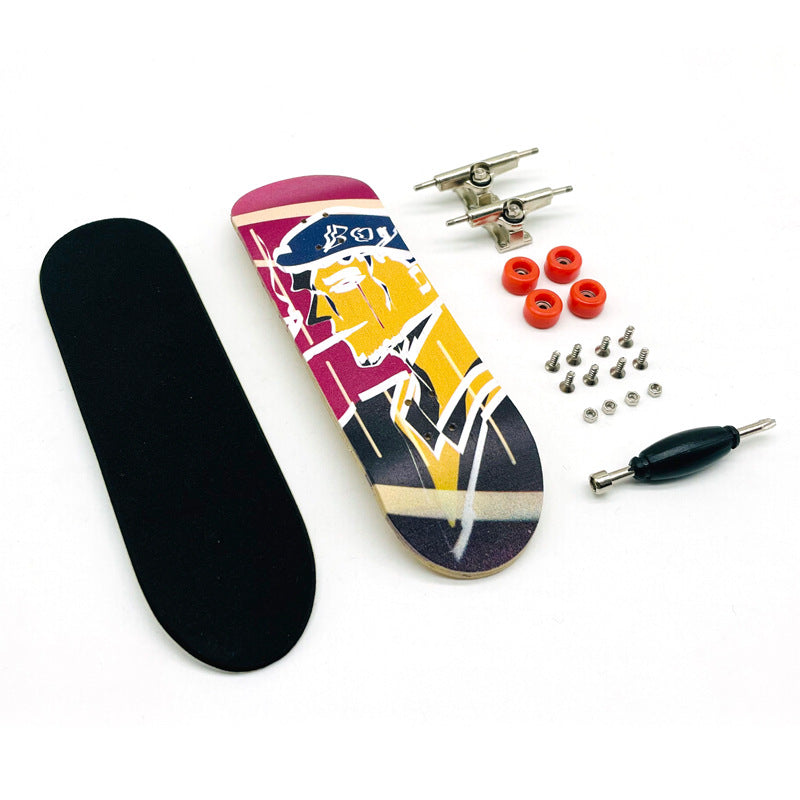 Pro Store Wooden Fingerboard Toys Maple Finger Skateboard Mini