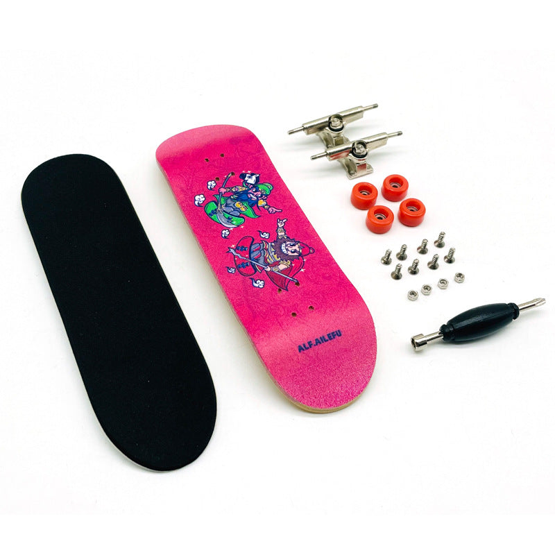 Pro Store Wooden Fingerboard Toys Maple Finger Skateboard Mini