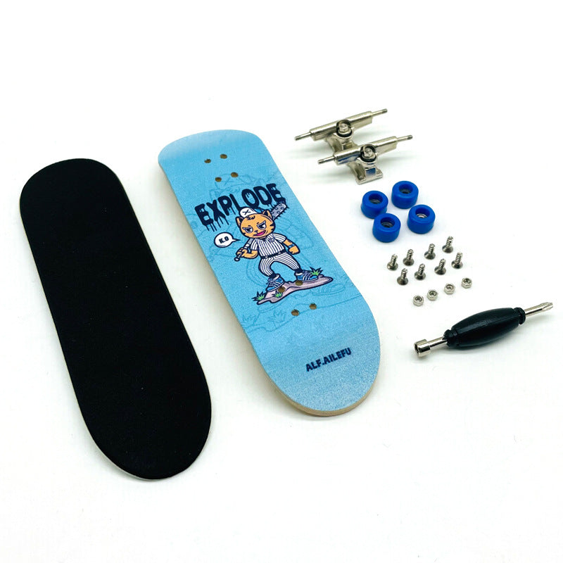 Pro Store Wooden Fingerboard Toys Maple Finger Skateboard Mini