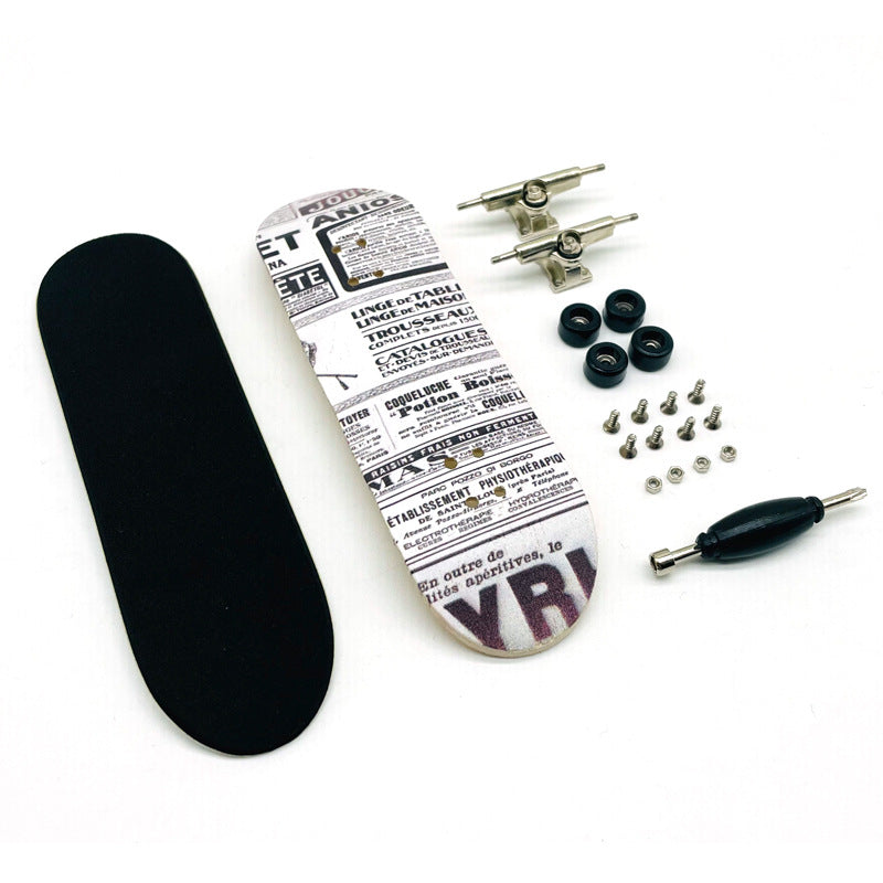 Pro Store Wooden Fingerboard Toys Maple Finger Skateboard Mini