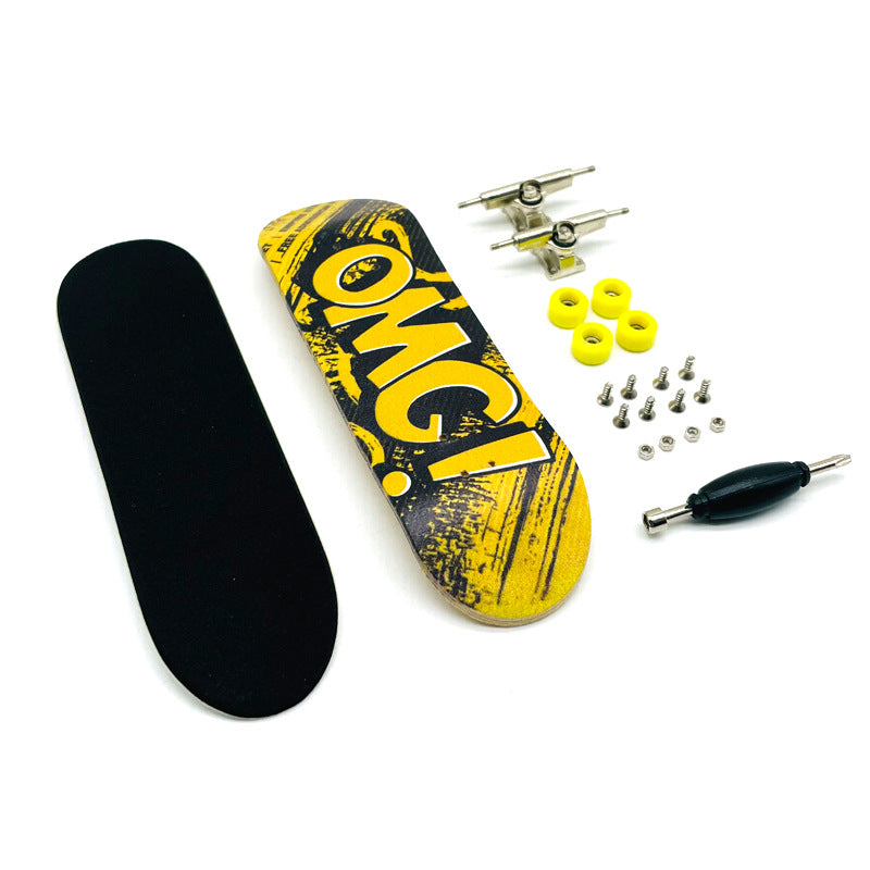 Pro Store Wooden Fingerboard Toys Maple Finger Skateboard Mini