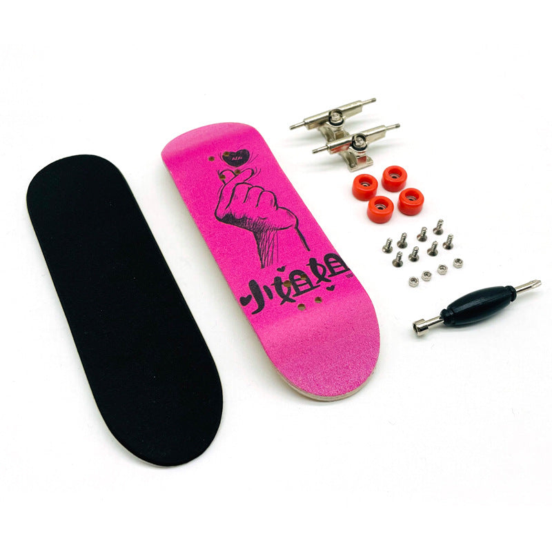 Pro Store Wooden Fingerboard Toys Maple Finger Skateboard Mini