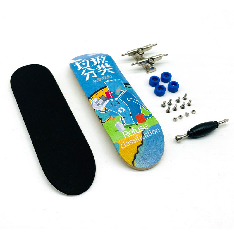 Pro Store Wooden Fingerboard Toys Maple Finger Skateboard Mini