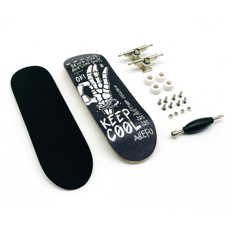 Pro Store Wooden Fingerboard Toys Maple Finger Skateboard Mini