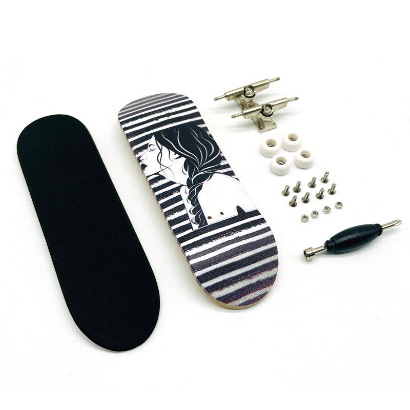 Pro Store Wooden Fingerboard Toys Maple Finger Skateboard Mini