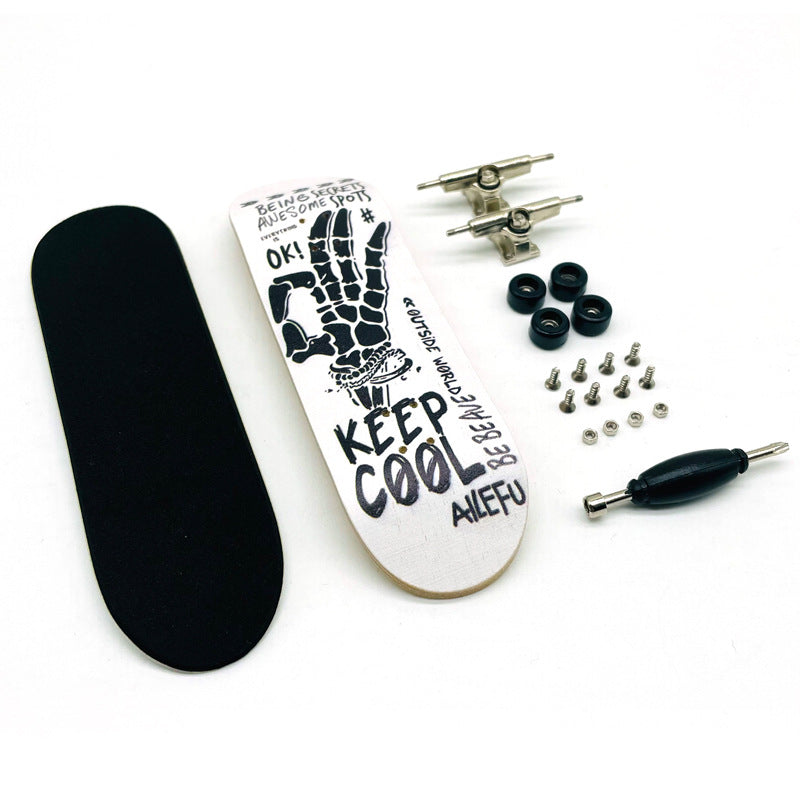 Pro Store Wooden Fingerboard Toys Maple Finger Skateboard Mini