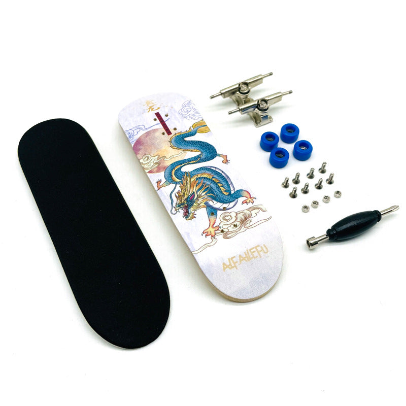 Pro Store Wooden Fingerboard Toys Maple Finger Skateboard Mini