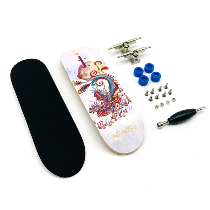 Pro Store Wooden Fingerboard Toys Maple Finger Skateboard Mini