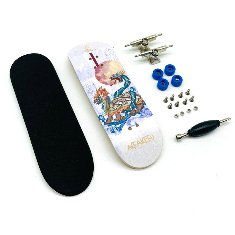 Pro Store Wooden Fingerboard Toys Maple Finger Skateboard Mini