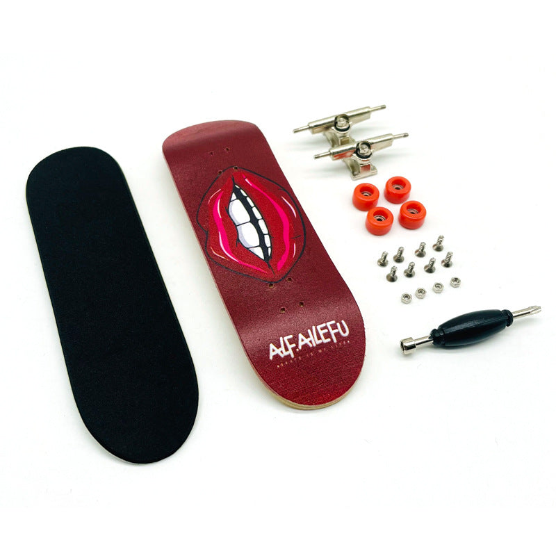 Pro Store Wooden Fingerboard Toys Maple Finger Skateboard Mini