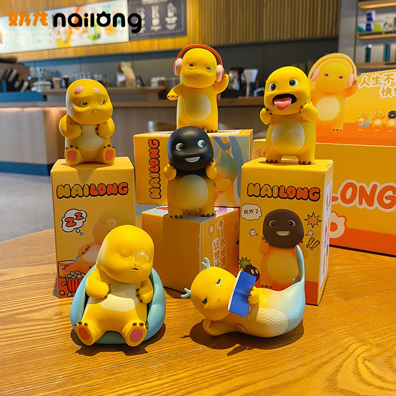 blind boxes nailong series 6pcs