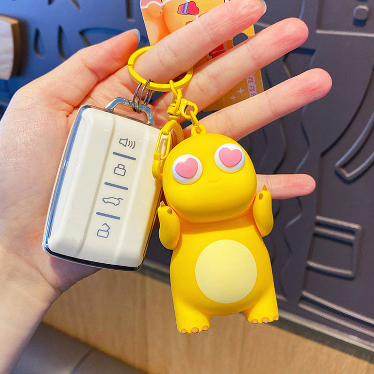 keychains car nailong big eyes