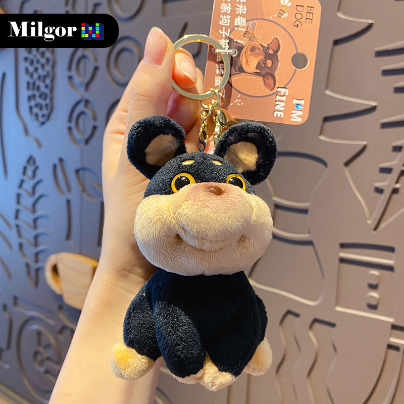 keychains cute plush puppy