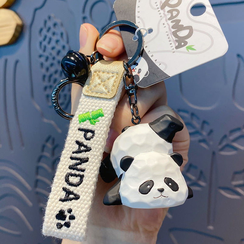 keychains panda toys cute