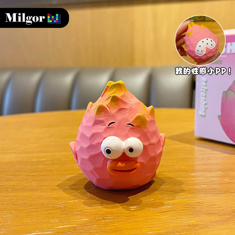 Cute Fruit Series Blind Boxes for Office Desktop Decoration