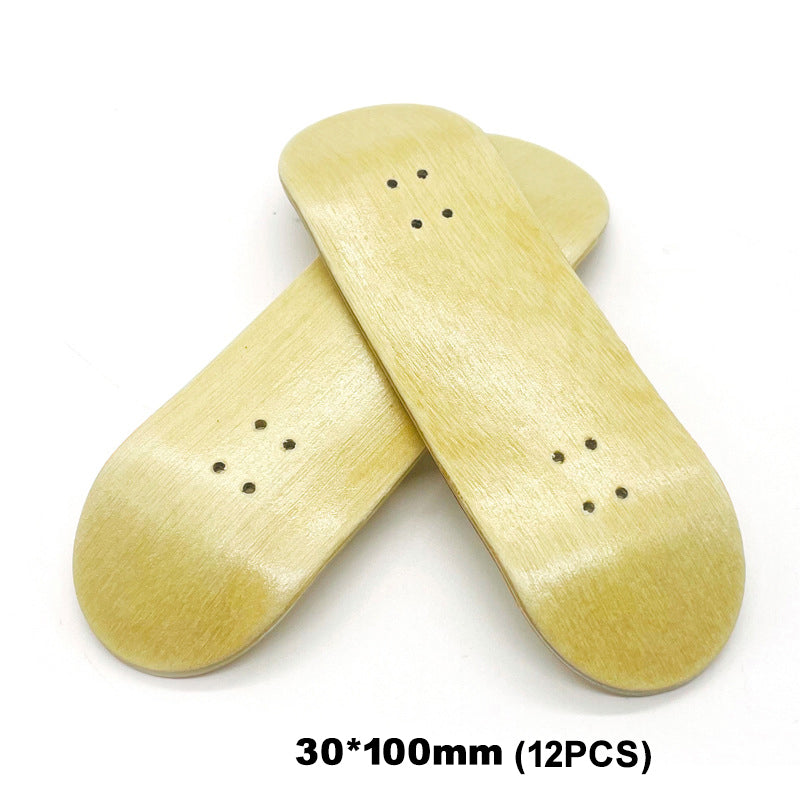 Pro Fingerboard Accessories Wood Finger Skate Decks 30mm 32mm 34mm