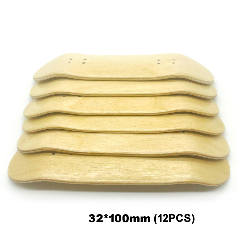 Pro Fingerboard Accessories Wood Finger Skate Decks 30mm 32mm 34mm