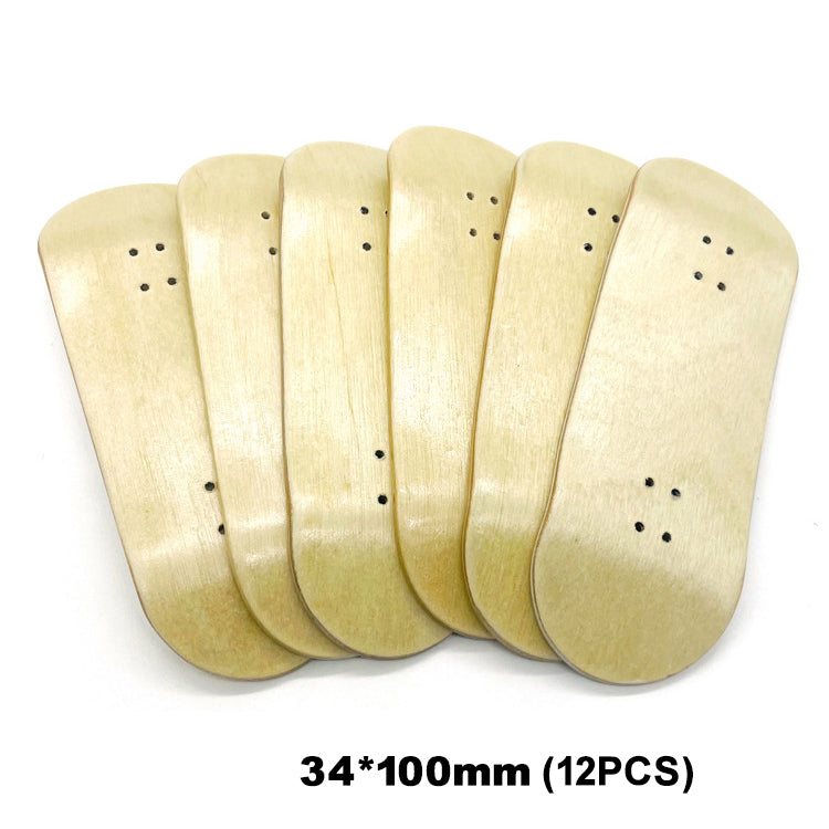 Pro Fingerboard Accessories Wood Finger Skate Decks 30mm 32mm 34mm