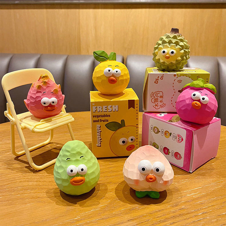 Cute Fruit Series Blind Boxes for Office Desktop Decoration