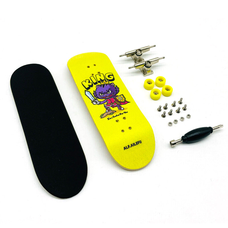 Pro Store Wooden Fingerboard Toys Maple Finger Skateboard Mini