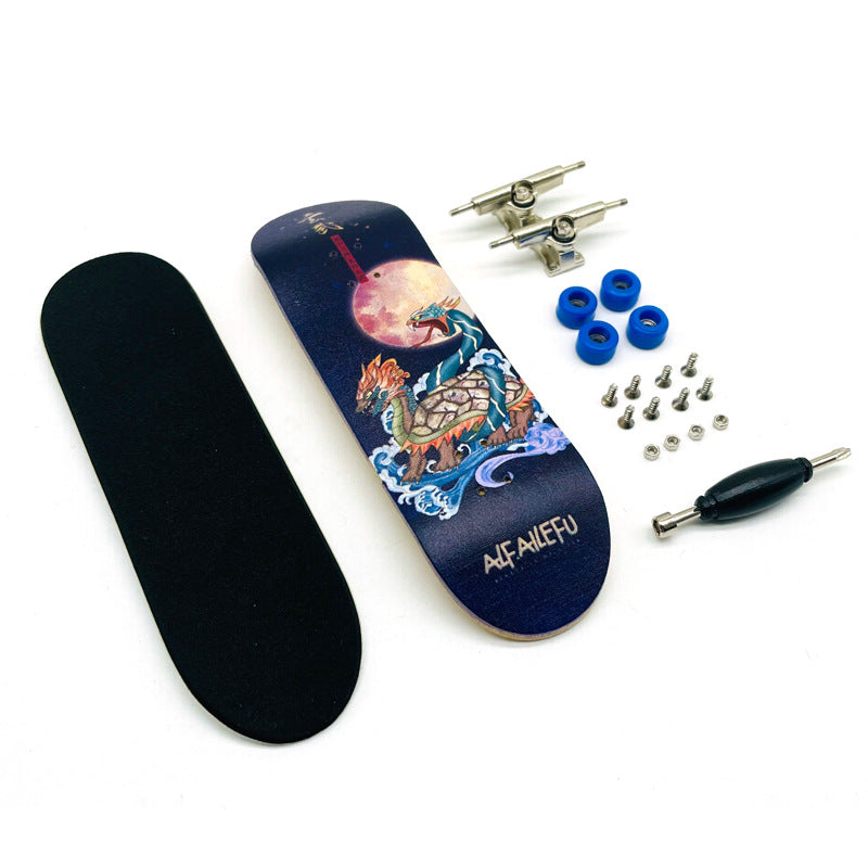 Pro Store Wooden Fingerboard Toys Maple Finger Skateboard Mini