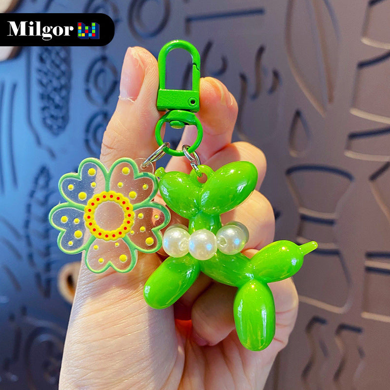 balloon dog key decoration