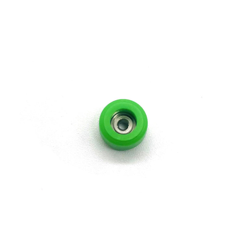 bearing wheels green