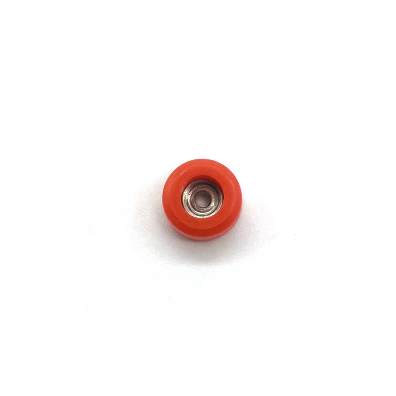 bearing wheels red