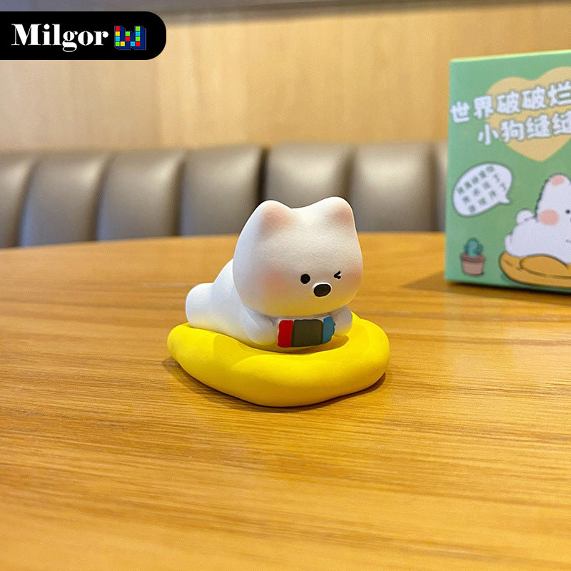 blind box cute dog desktop ornaments