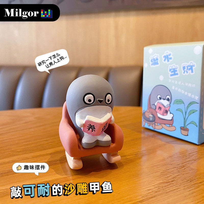 blind box dolphin toy leisure life