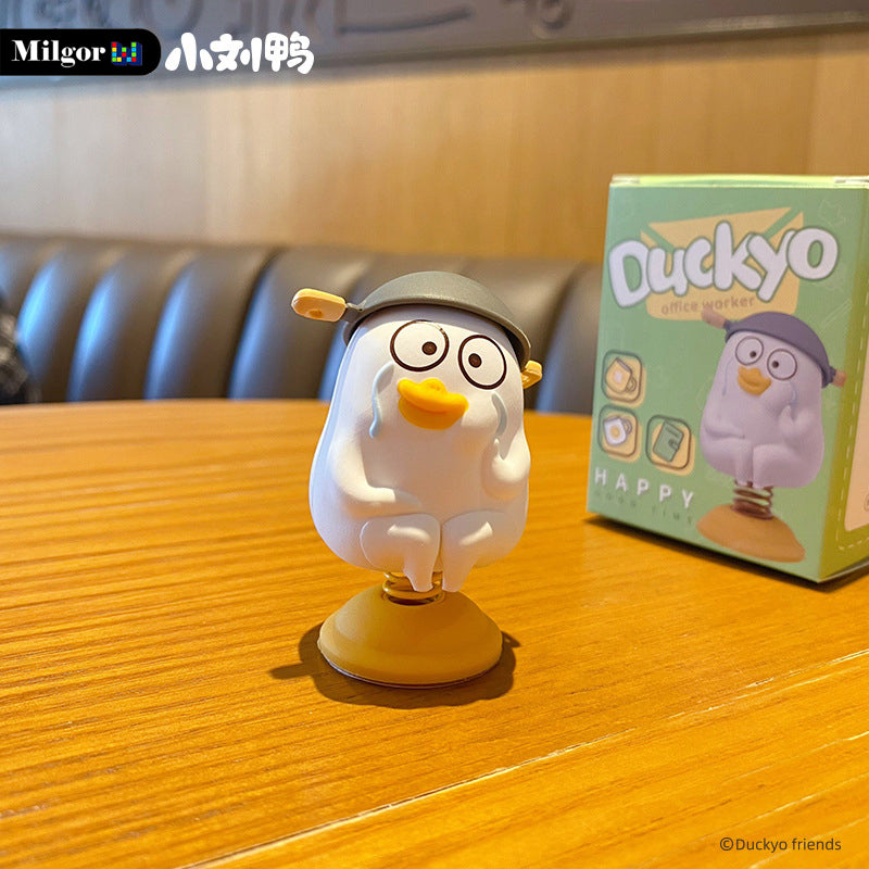blind box duckyo leisure life figures toy