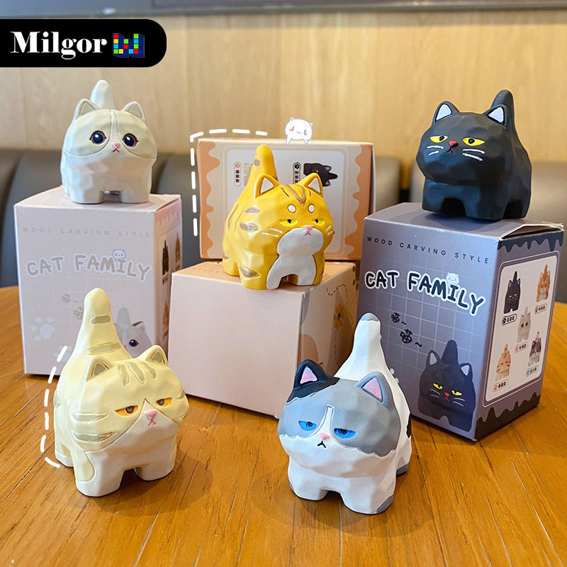 blind boxes cats toys