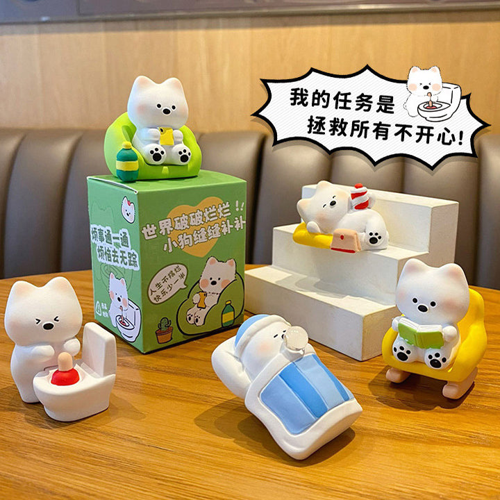 blind boxes cute cartoon dog toys