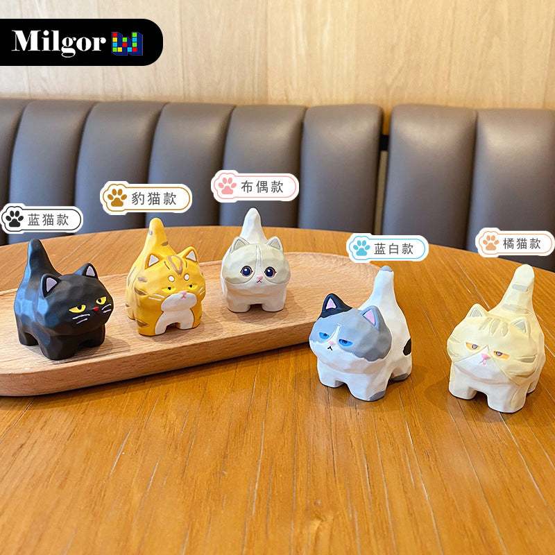 blind boxes cute cats toys