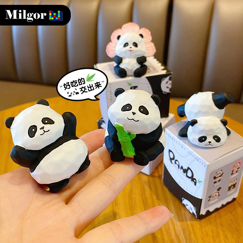 blind boxes cute panda