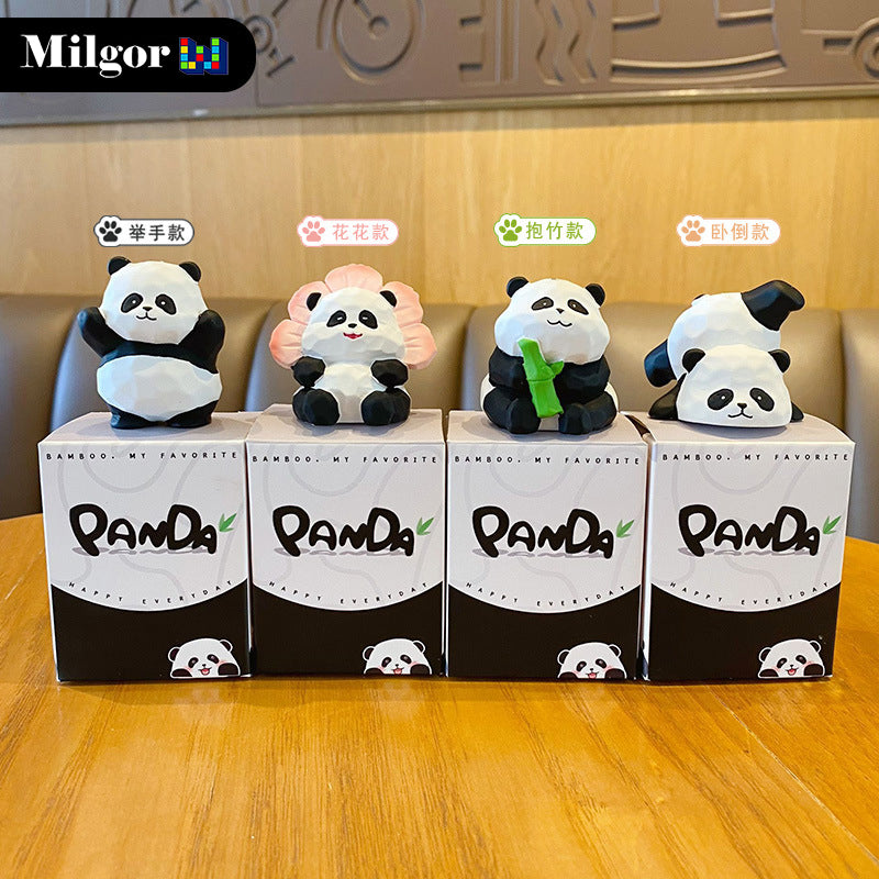 blind boxes cute panda series