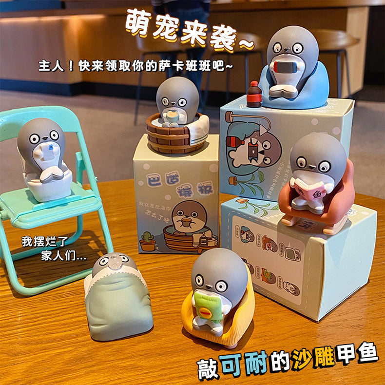 blind boxes dolphin set toys