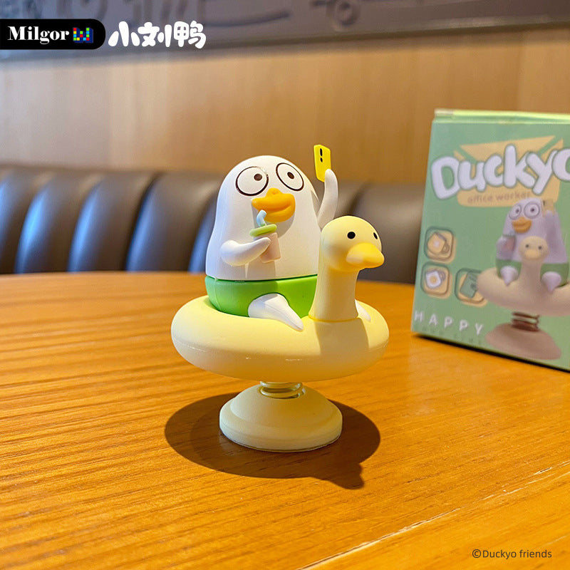 blind boxes duckyo leisure life series