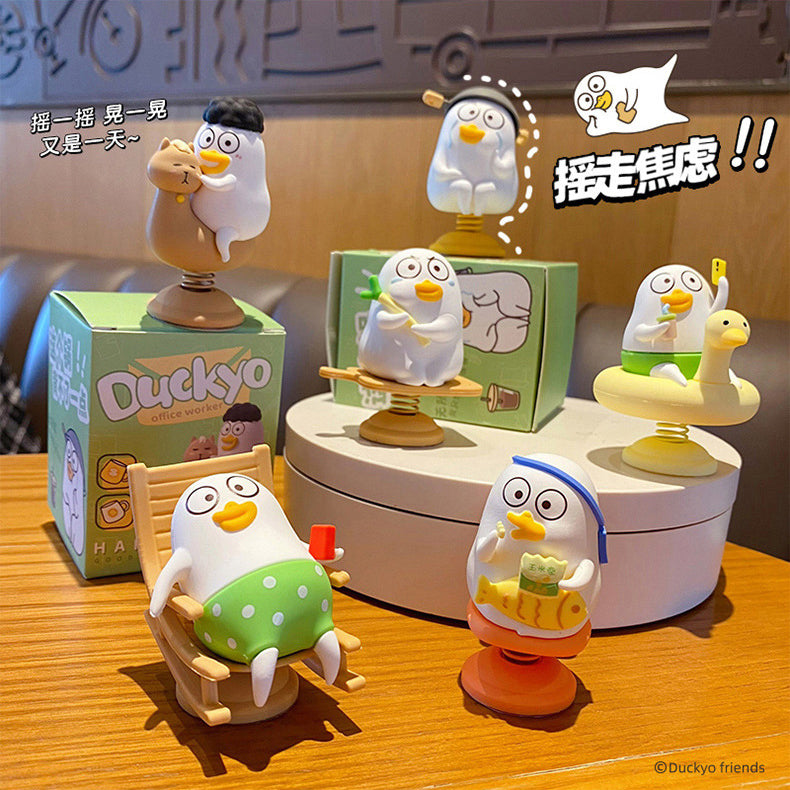 blind boxes duckyo series figures set