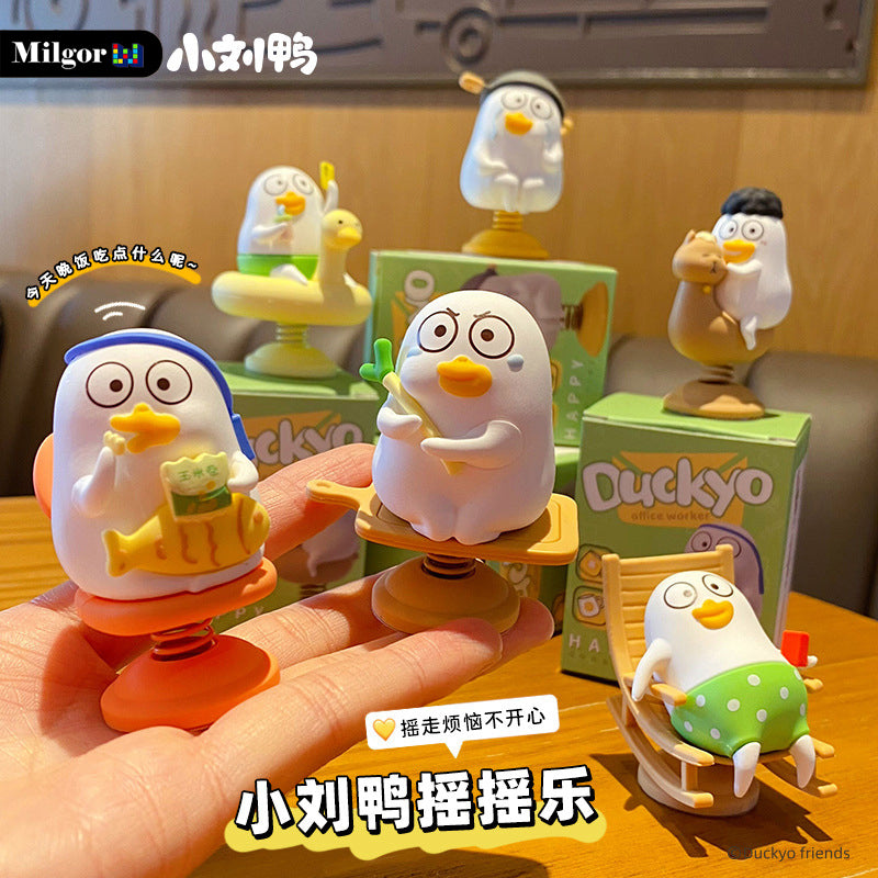blind boxes duckyo series toy figures
