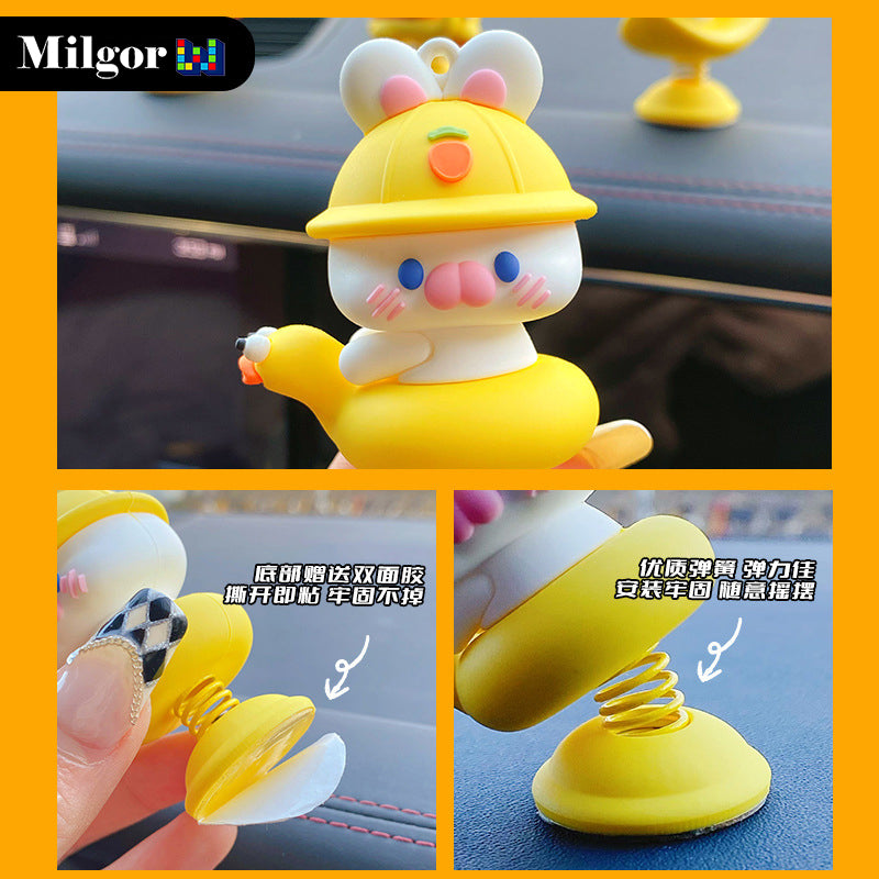 car dashboard decoration toy details