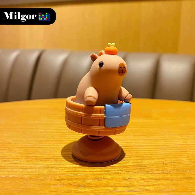 car dashboard ornaments capybara toys