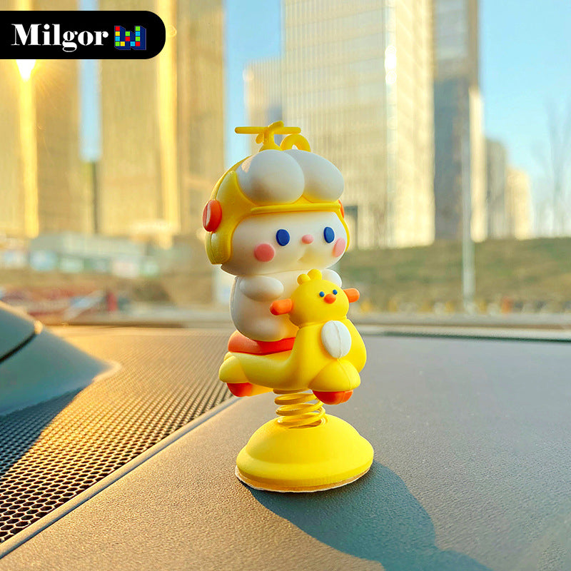 cute vehicle dashboard toy