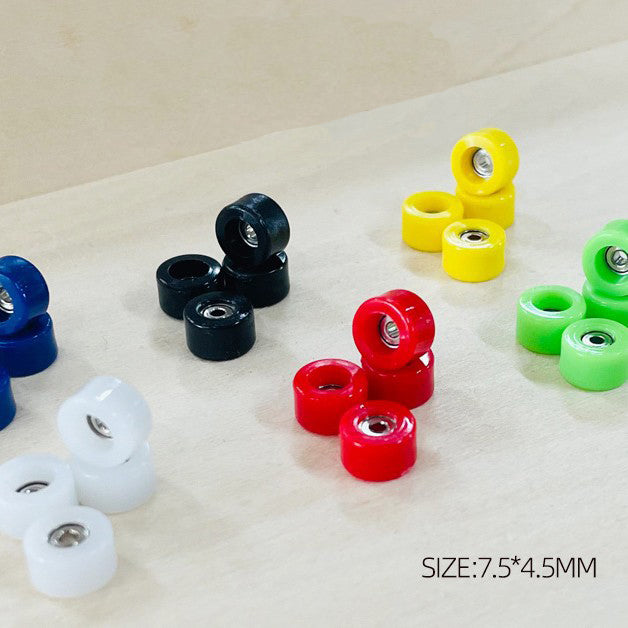 finger skateboard accessories bearing wheels