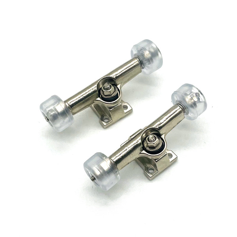 fingerboard trucks transparent wheels