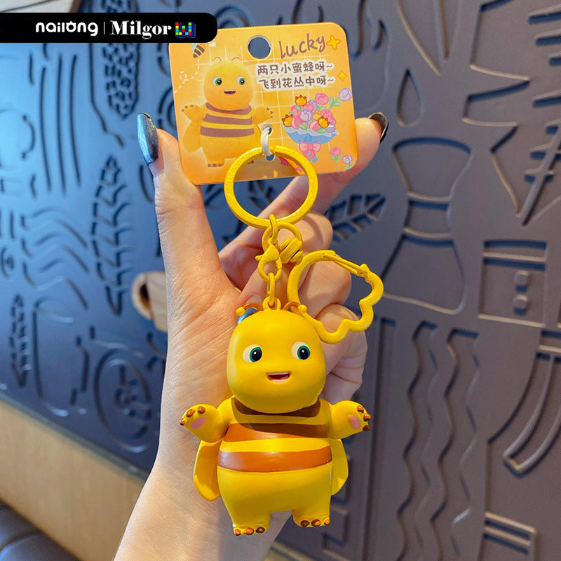 keychains bee nailong