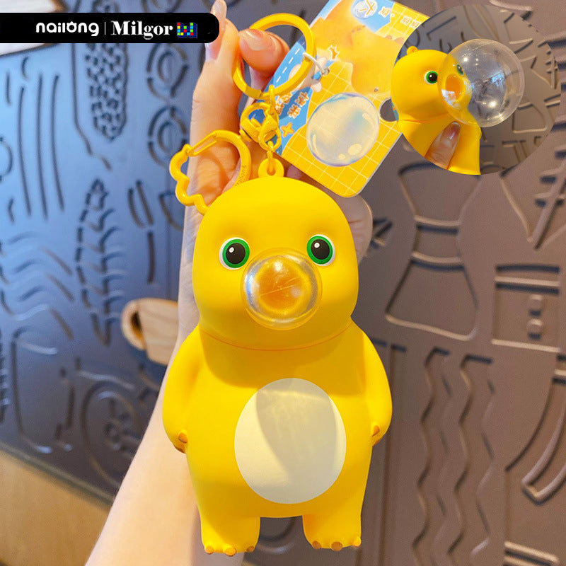 keychains big bubble nailong toy