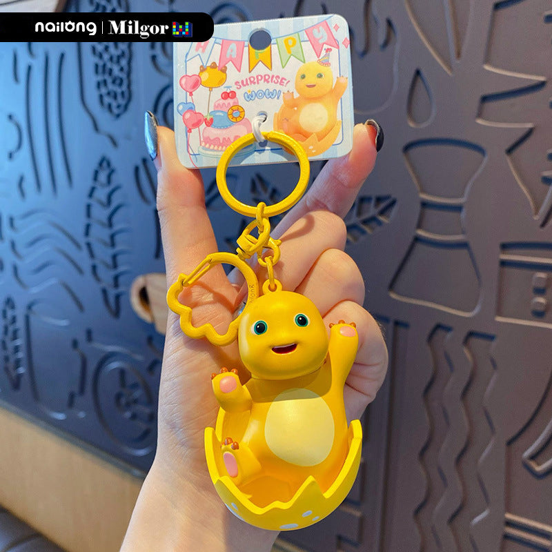 keychains cute egg nailong