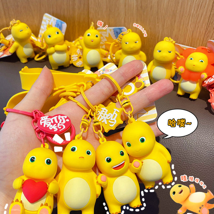 keychains cute nailong display